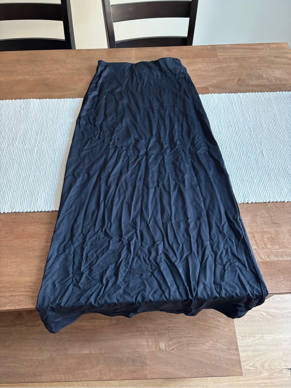 H&M Black Maxi Skirt